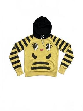 Vintage Y2k SWS Cute Bee Hoodie with Ear Design